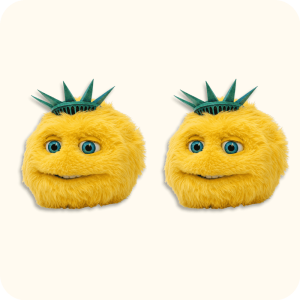 Biberty Liberty Plush 2PCS